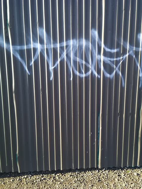 Graffiti, a report photo
