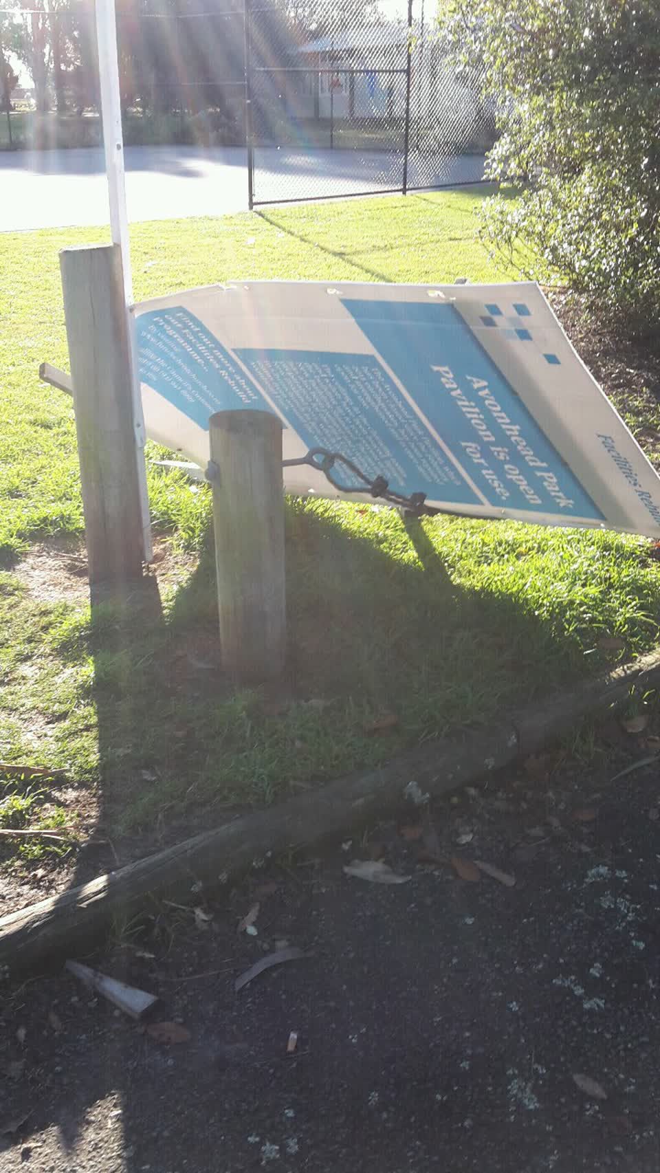 The photograph attached to this parks report