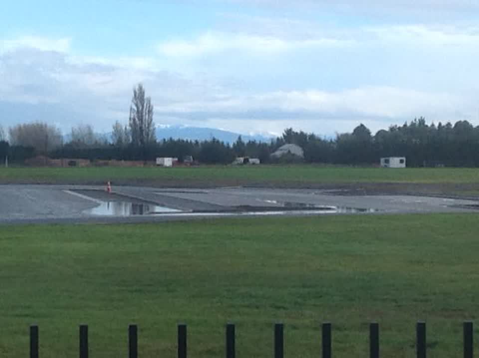 The photograph attached to this wastewater/stormwater report