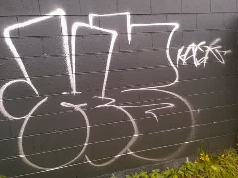 Graffiti, a report photo
