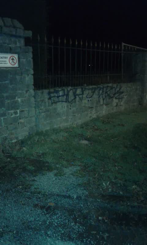 Graffiti, a report photo