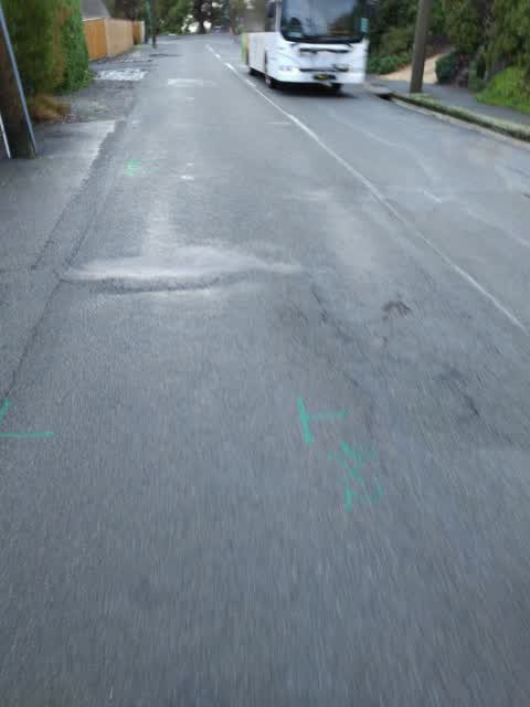 Roading/Streets, a report photo