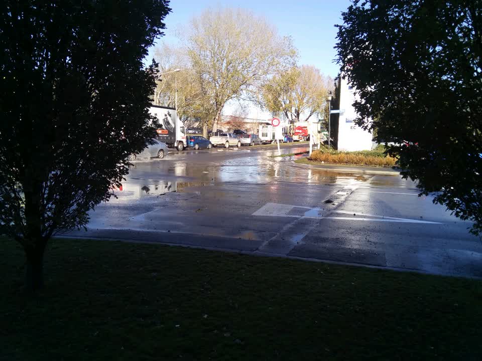 The photograph attached to this wastewater/stormwater report