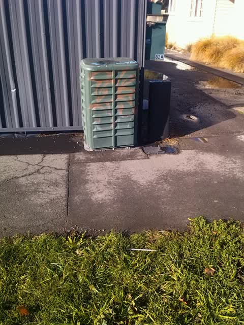 Graffiti, a report photo