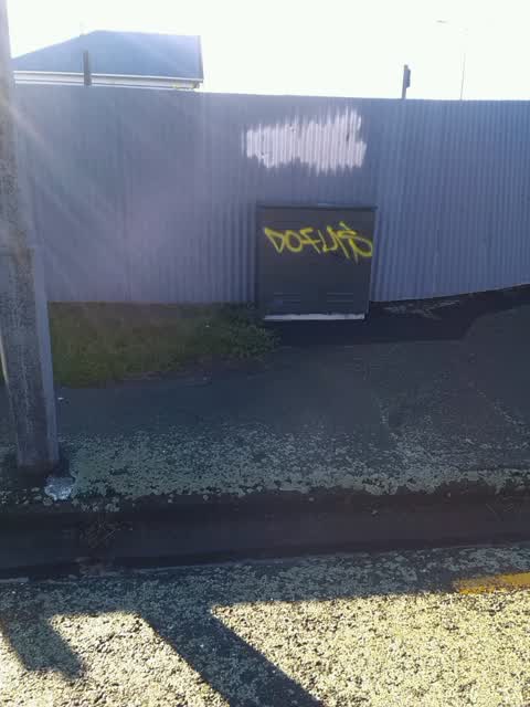 Graffiti, a report photo