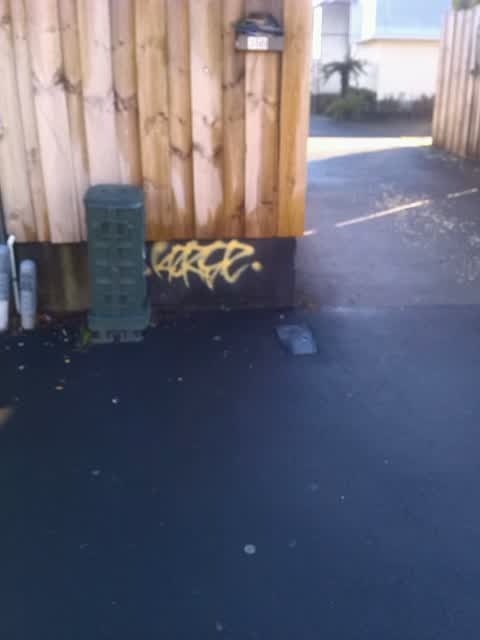 Graffiti, a report photo