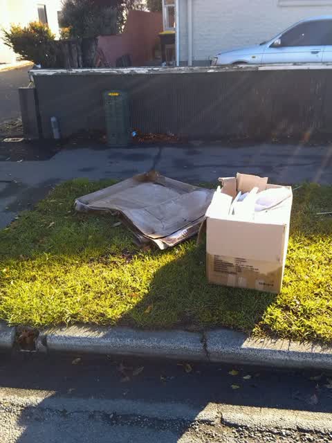 Rubbish/Recycling — a report photo