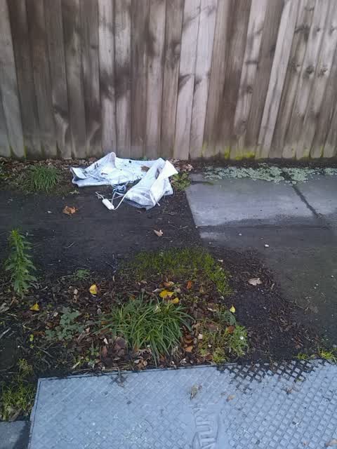 Rubbish/Recycling, a report photo