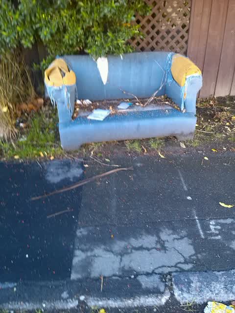 Rubbish/Recycling, a report photo