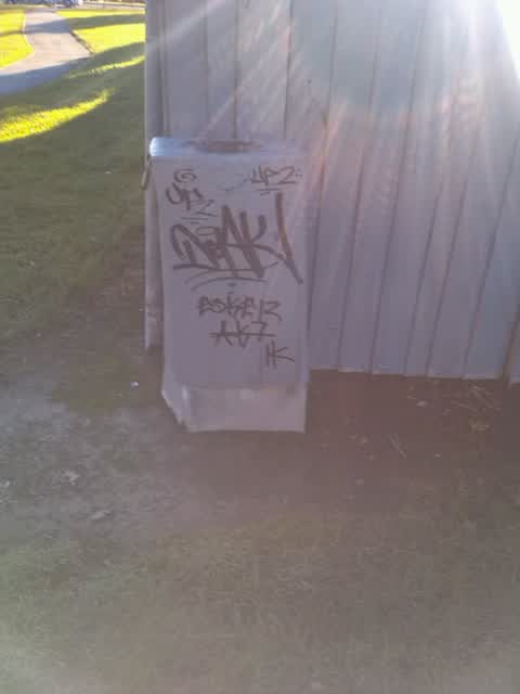 Graffiti, a report photo