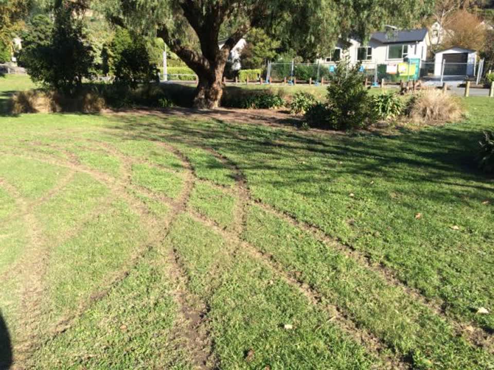 The photograph attached to this parks report
