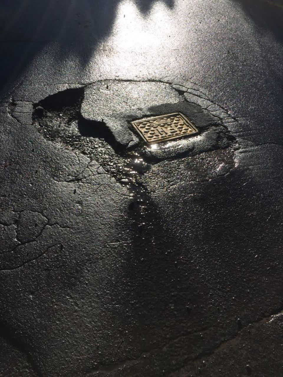 The photograph attached to this water supply report