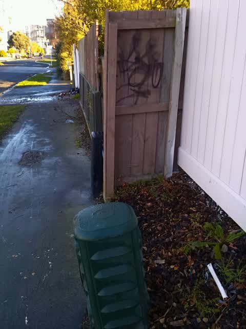 Graffiti, a report photo