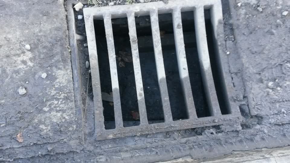 The photograph attached to this wastewater/stormwater report