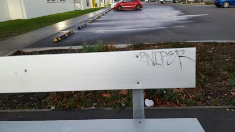Graffiti, a report photo