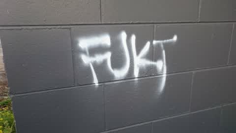 Graffiti, a report photo
