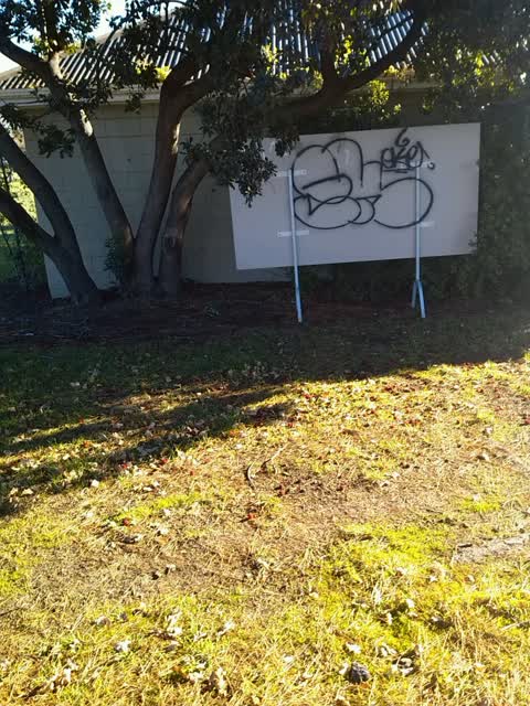 Graffiti, a report photo