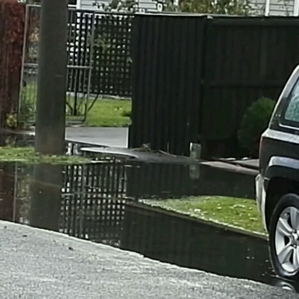 The photograph attached to this wastewater/stormwater report