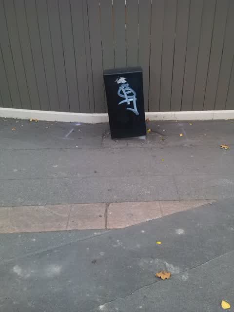 Graffiti, a report photo