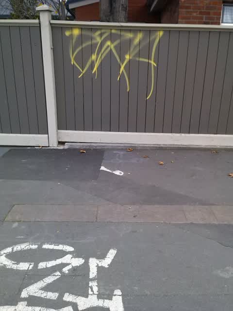 Graffiti, a report photo