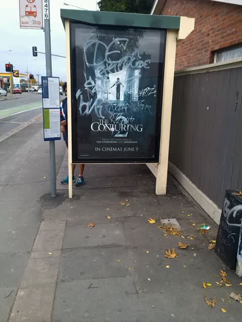 Graffiti, a report photo