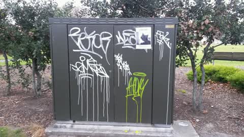 Graffiti, a report photo