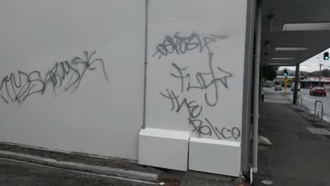 Graffiti, a report photo