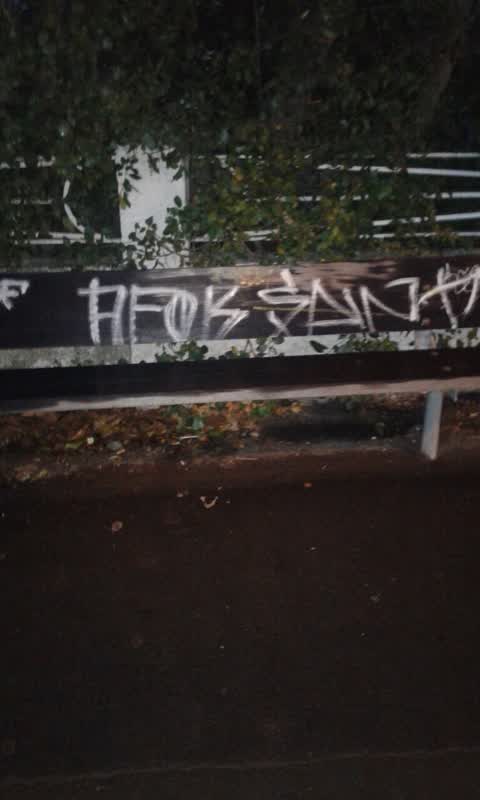 Graffiti, a report photo