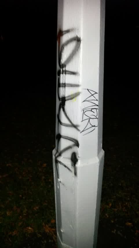 Graffiti, a report photo