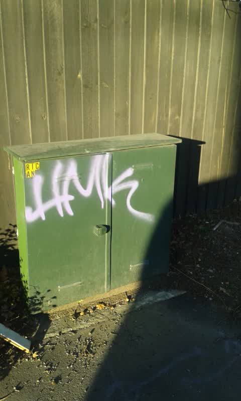 Graffiti, a report photo