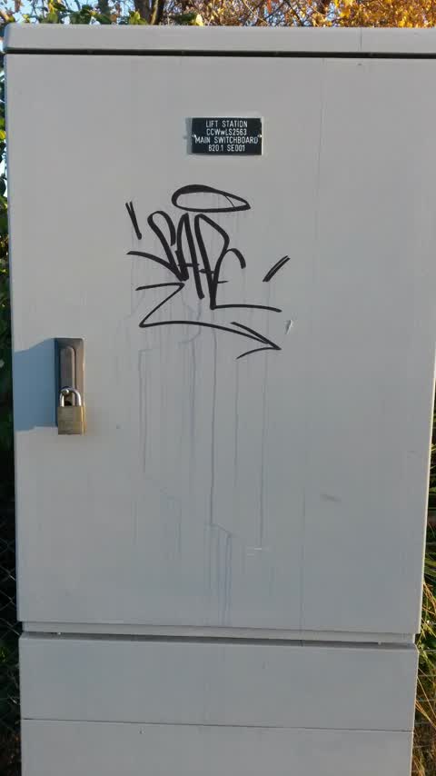 Graffiti — a report photo