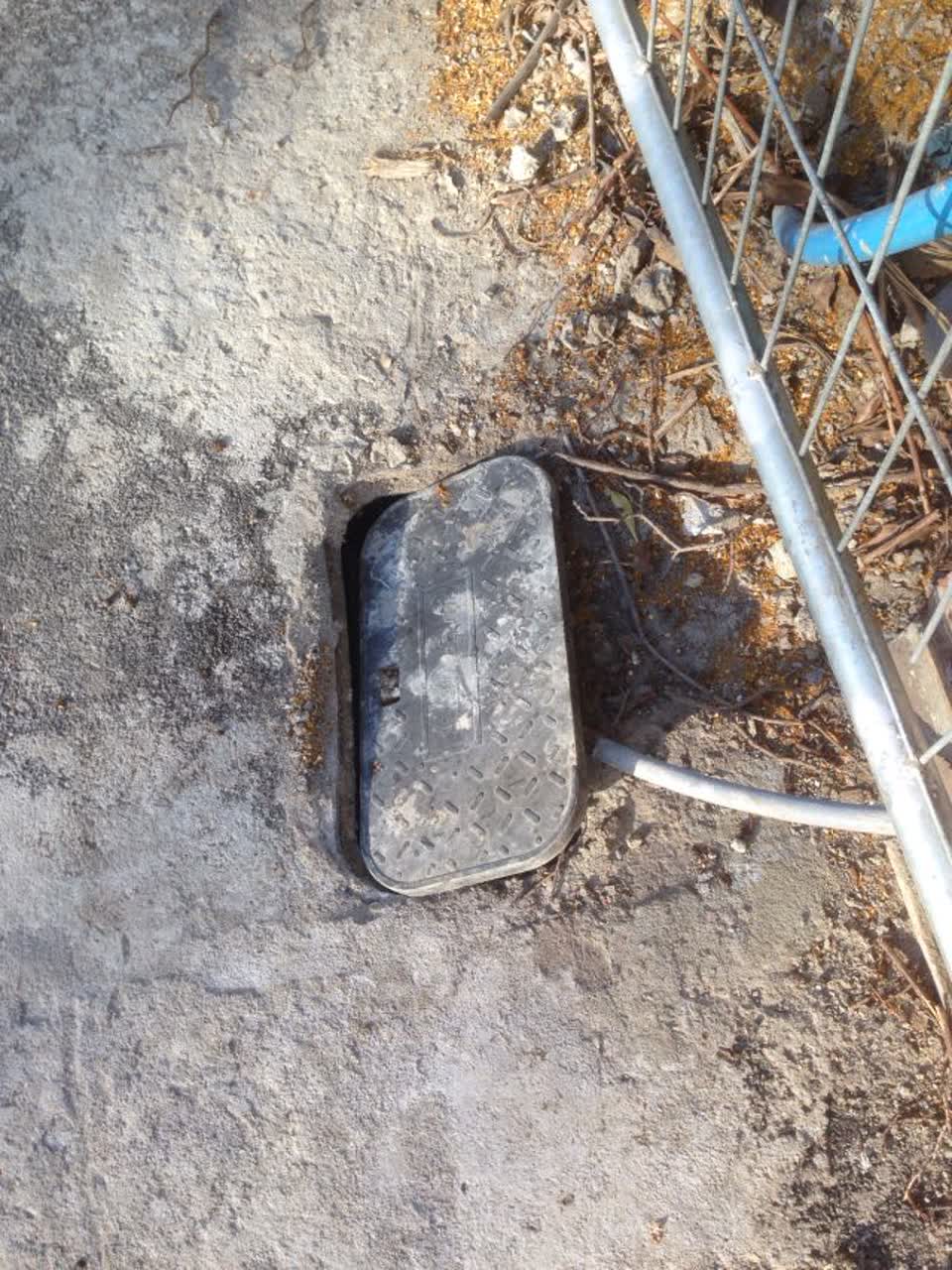 The photograph attached to this wastewater/stormwater report