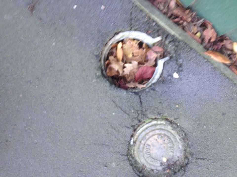 The photograph attached to this wastewater/stormwater report
