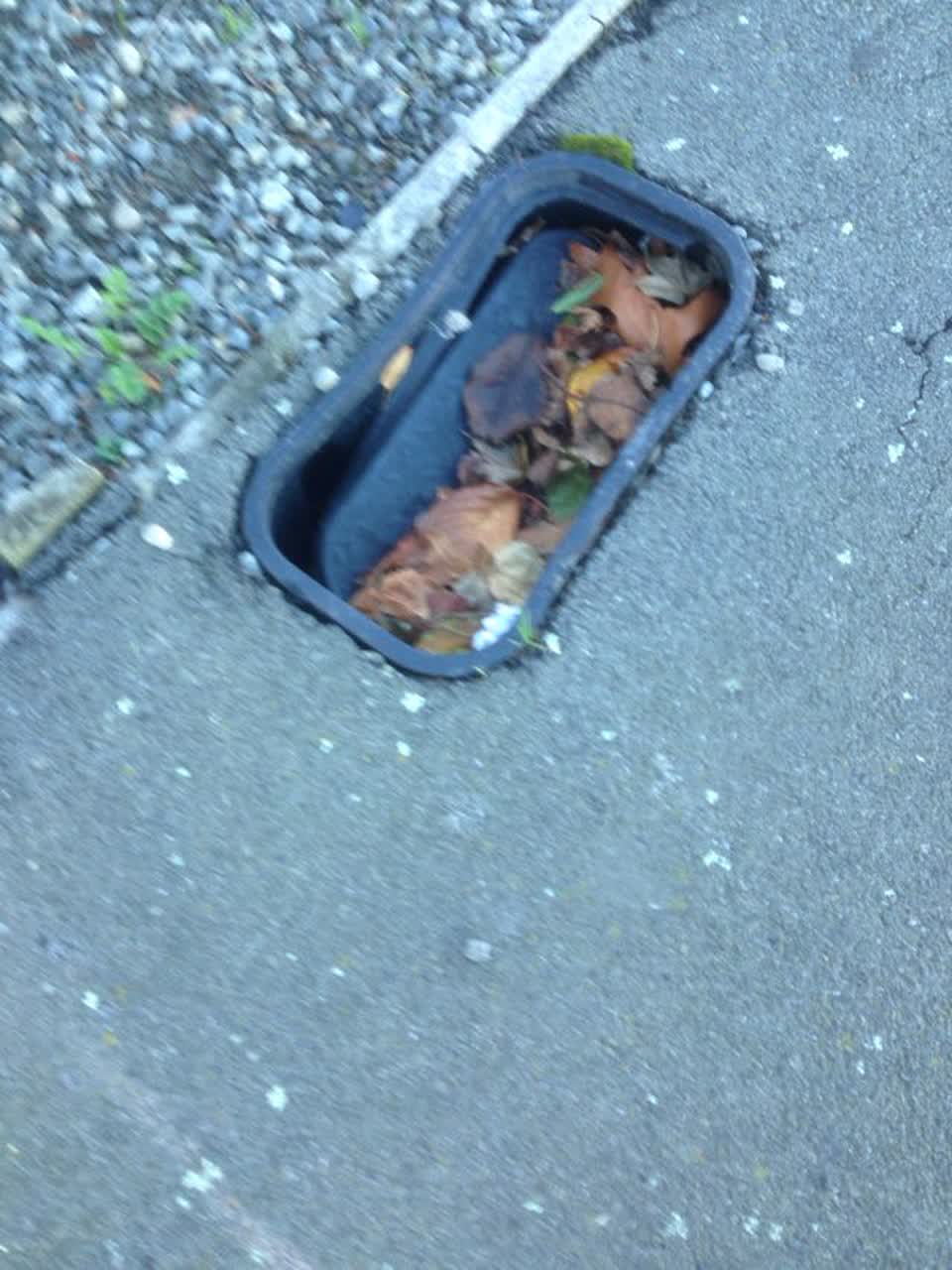 The photograph attached to this wastewater/stormwater report