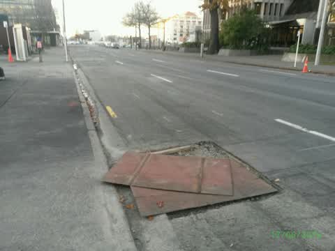 Roading/Streets, a report photo
