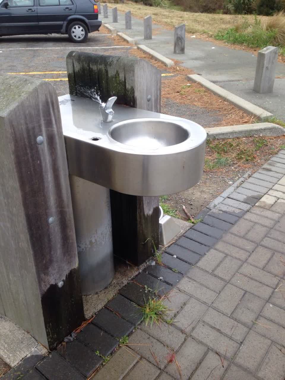 The photograph attached to this water supply report