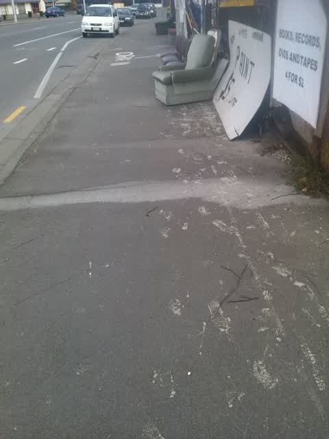 Rubbish/Recycling — a report photo