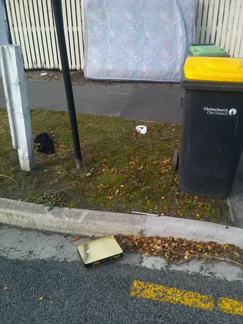 Rubbish/Recycling, a report photo
