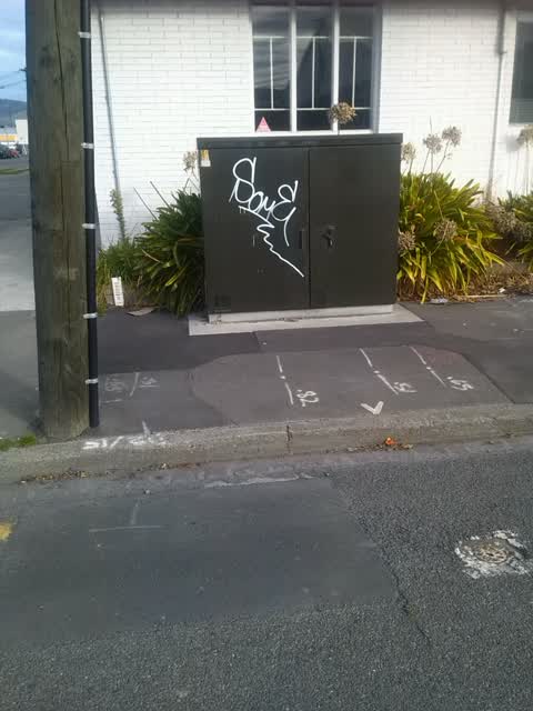 Graffiti, a report photo