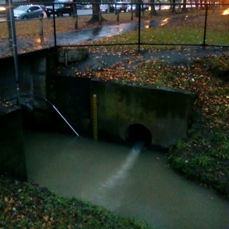 The photograph attached to this wastewater/stormwater report