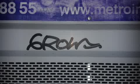 Graffiti, a report photo