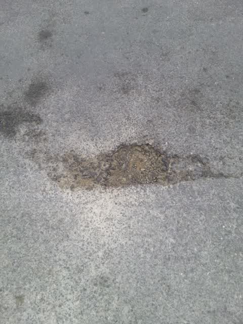 Roading/Streets, a report photo