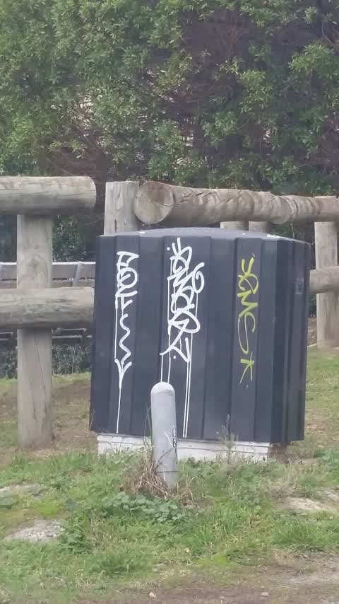 Graffiti, a report photo