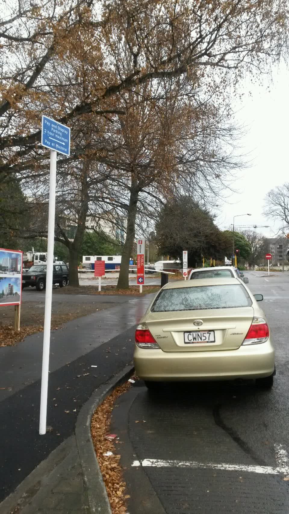 The photograph attached to this parks report