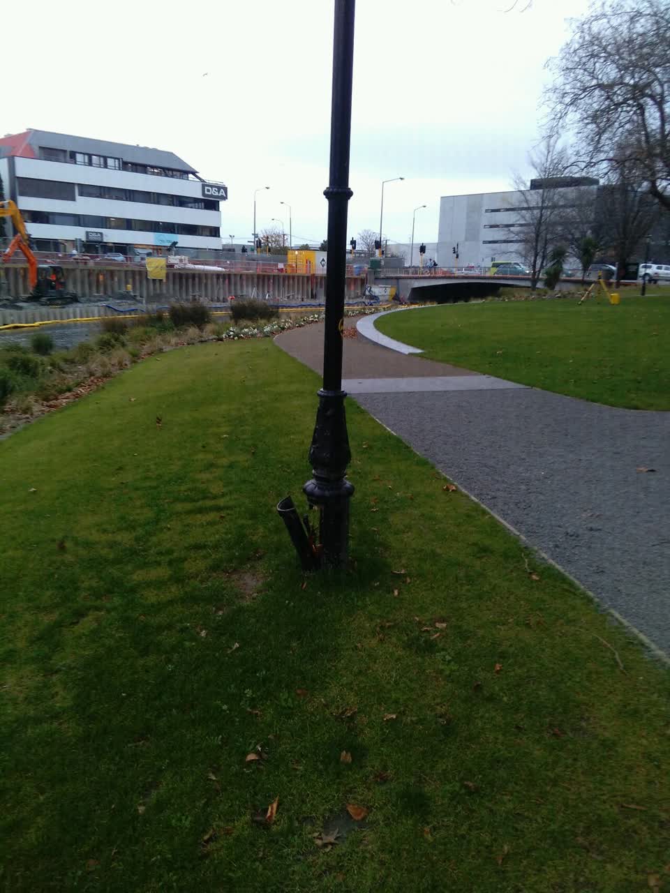 The photograph attached to this parks report