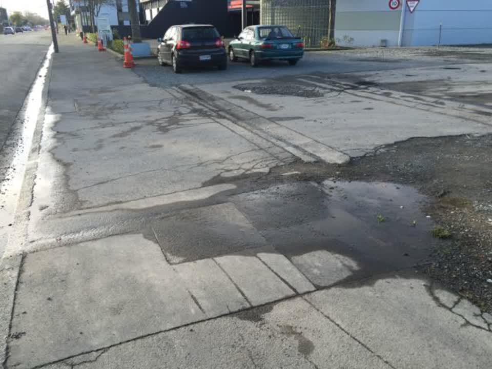 The photograph attached to this water supply report