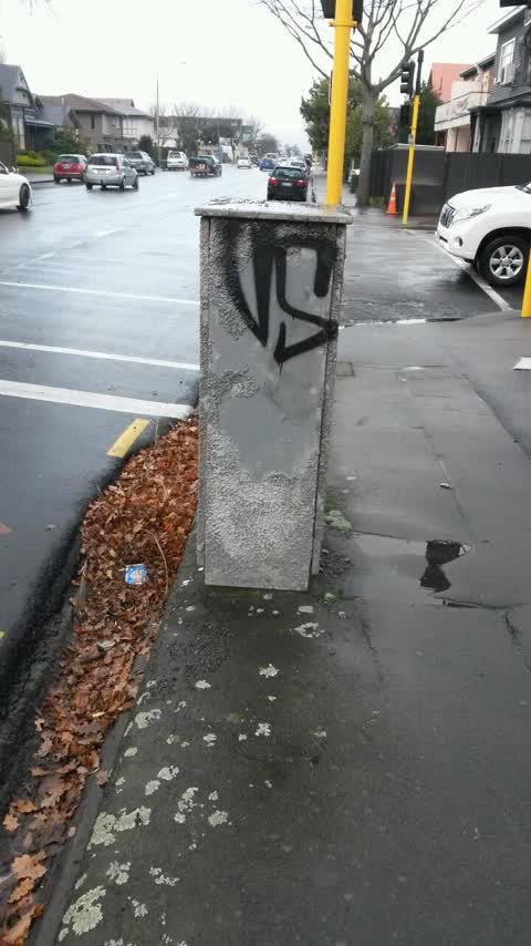 Graffiti, a report photo