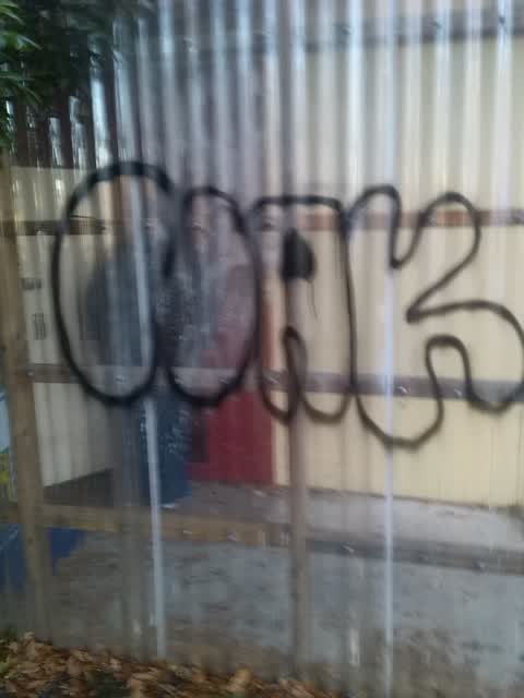 Graffiti, a report photo