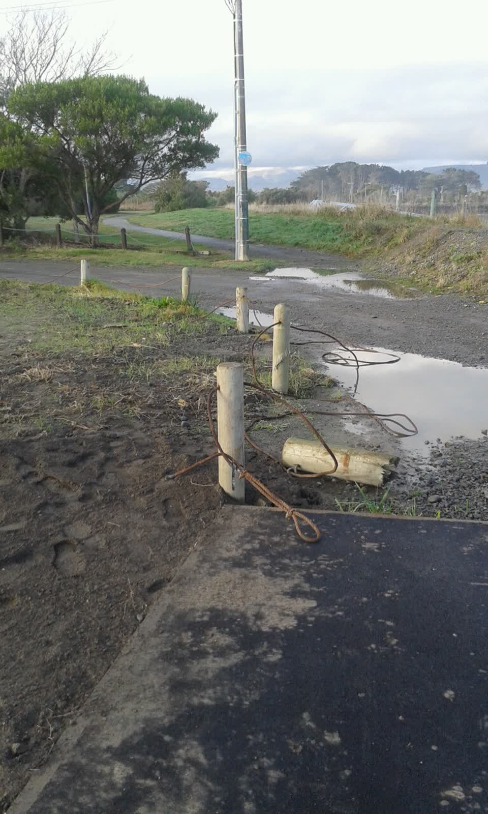 The photograph attached to this parks report