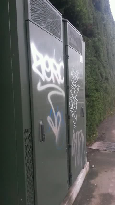 Graffiti, a report photo